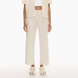 Wilfred Cream Wide-Leg Trousers